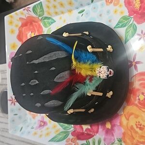 Voodoo halloween costume hat